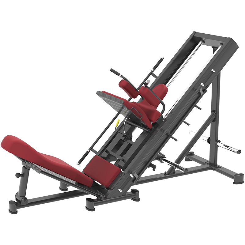 leyu.乐鱼商用健身房专用器械力量器械专项器械无氧健身器械 6031倒蹬斜蹲复合训练器