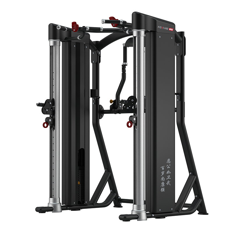 leyu.乐鱼多功能史密斯机4067移动飞鸟综合训练器健身器材龙门架举重床深蹲卧推杠铃架