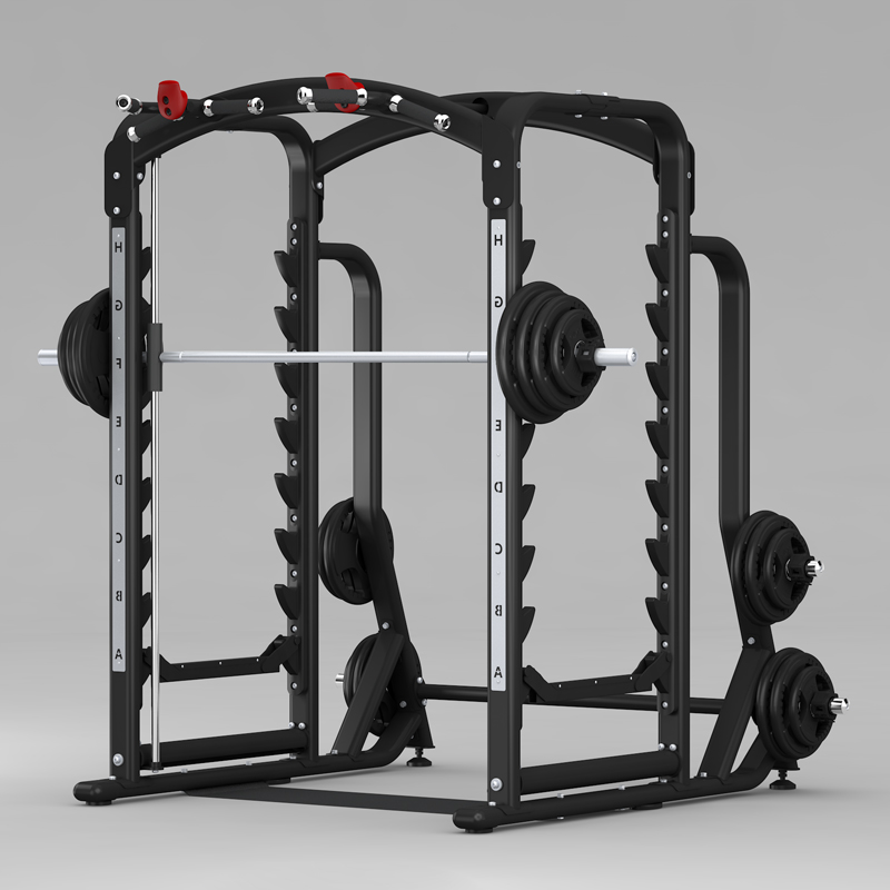 leyu.乐鱼综合训练器三维史密斯机健身器材专用 4069