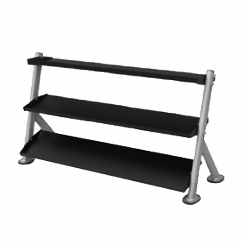 leyu.乐鱼三层哑铃架8287商用健身器材健身房团购综合训练器