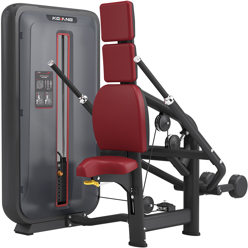 leyu.乐鱼坐式三头肌训练器商用健身器材健身房团购综合训练器 6002坐式三头肌训练器