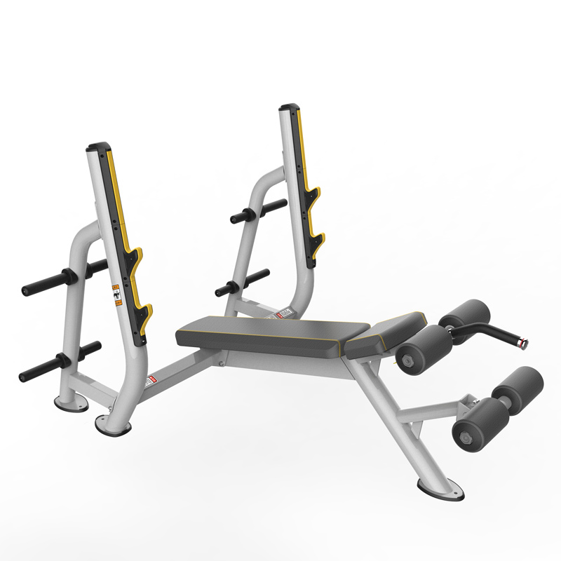 leyu.乐鱼下斜式卧推架8211商用健身器材健身房团购综合训练器