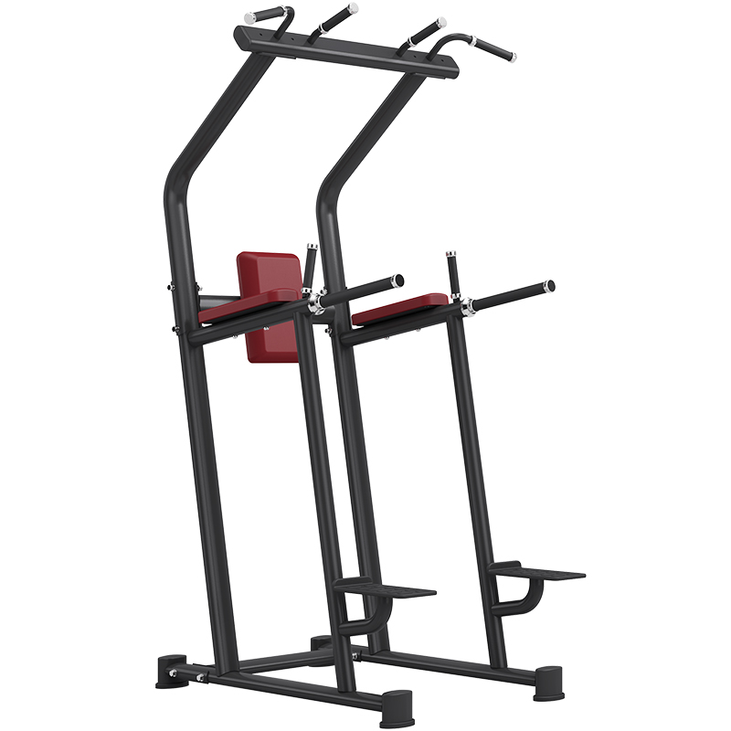 leyu.乐鱼6033单双杠及提腿腹肌复合训练器商用器材健身房团购综合训练器