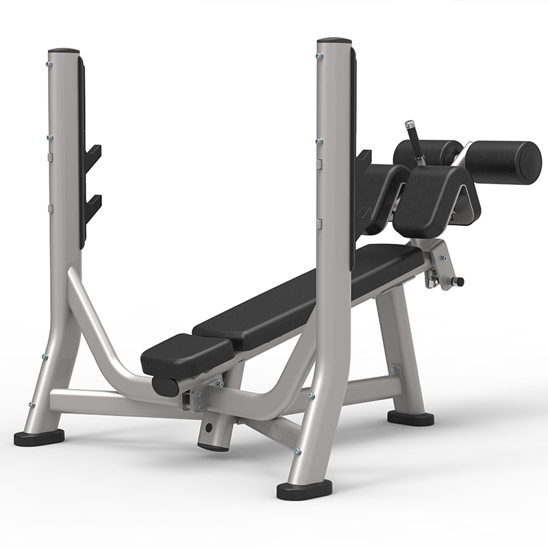 leyu.乐鱼下斜卧推架健身房专业力量运动健身器材 9207