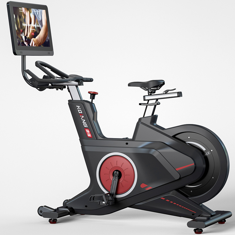 leyu.乐鱼动感单车S1000T彩屏款家用商用级别健身车健身房专用健身器材