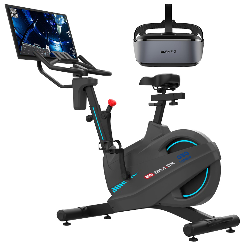 leyu.乐鱼VR动感单车S2000虚拟现实智能健身车团队训练比赛