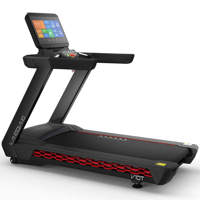 leyu.乐鱼商用V10T健身房专用健身器材跑步机智能静音蜂窝避震跑步机V10T