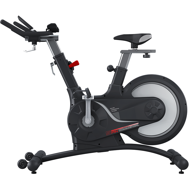 leyu.乐鱼家用动感单车S80健身房专用后置飞轮商用