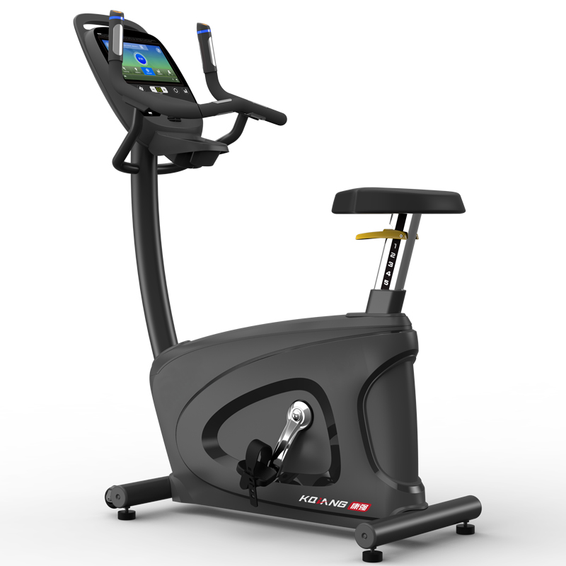 leyu.乐鱼立式健身车U5000训练器磁控彩屏健身房团购专用健身器材蓝屏